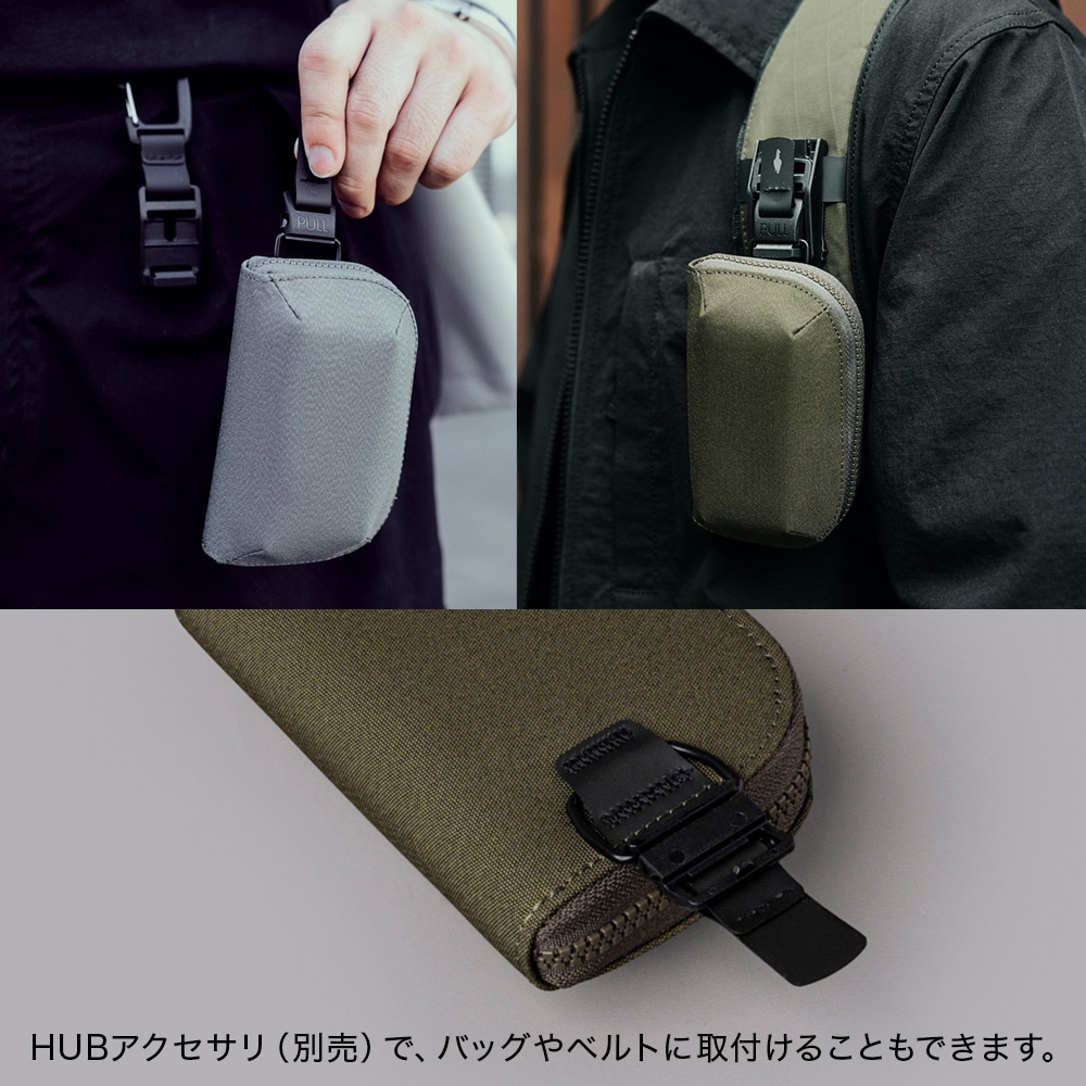 HUB ZIP POCKET AXOGRID | ACCESSORIES | 【公式】ALPAKA (アルパカ)
