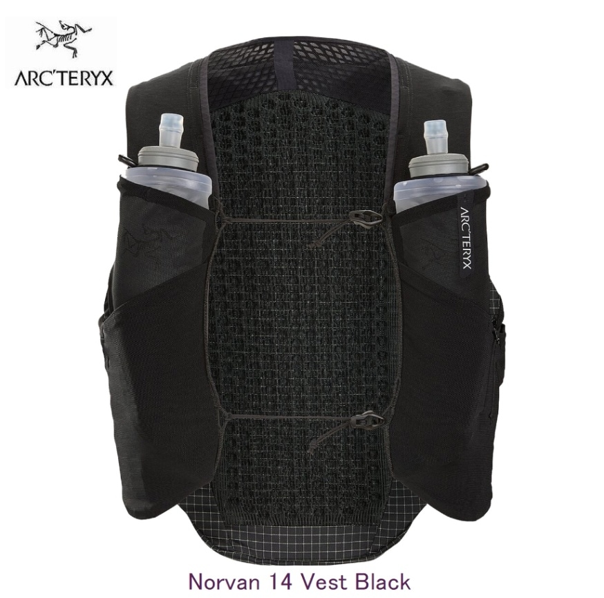 アークテリクス ARC'TERYX Norvan 14 Vest Black ノーバン 14 ベスト