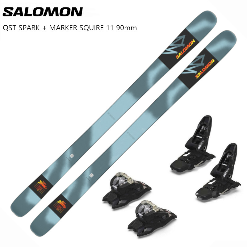 サロモン スキー板 2026 SALOMON QST SPARK + 2025 MARKER SQUIRE 11