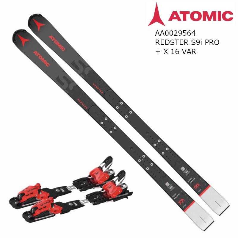 アトミック スキー板 2023 ATOMIC REDSTER S9i Pro ARI Black Silver +