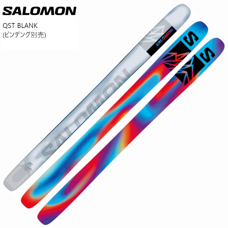サロモン スキー板 2025 SALOMON QST BLANK フリーライド パウダー