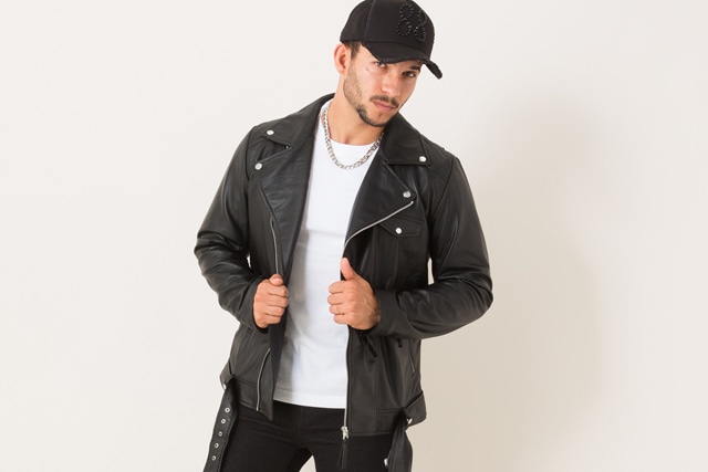 MAX&Co. ブラックラムレザー　ライダースジャケット CRIMIE（クライミー）の「LAMB LEATHER WESTERN JACKET（ライダース