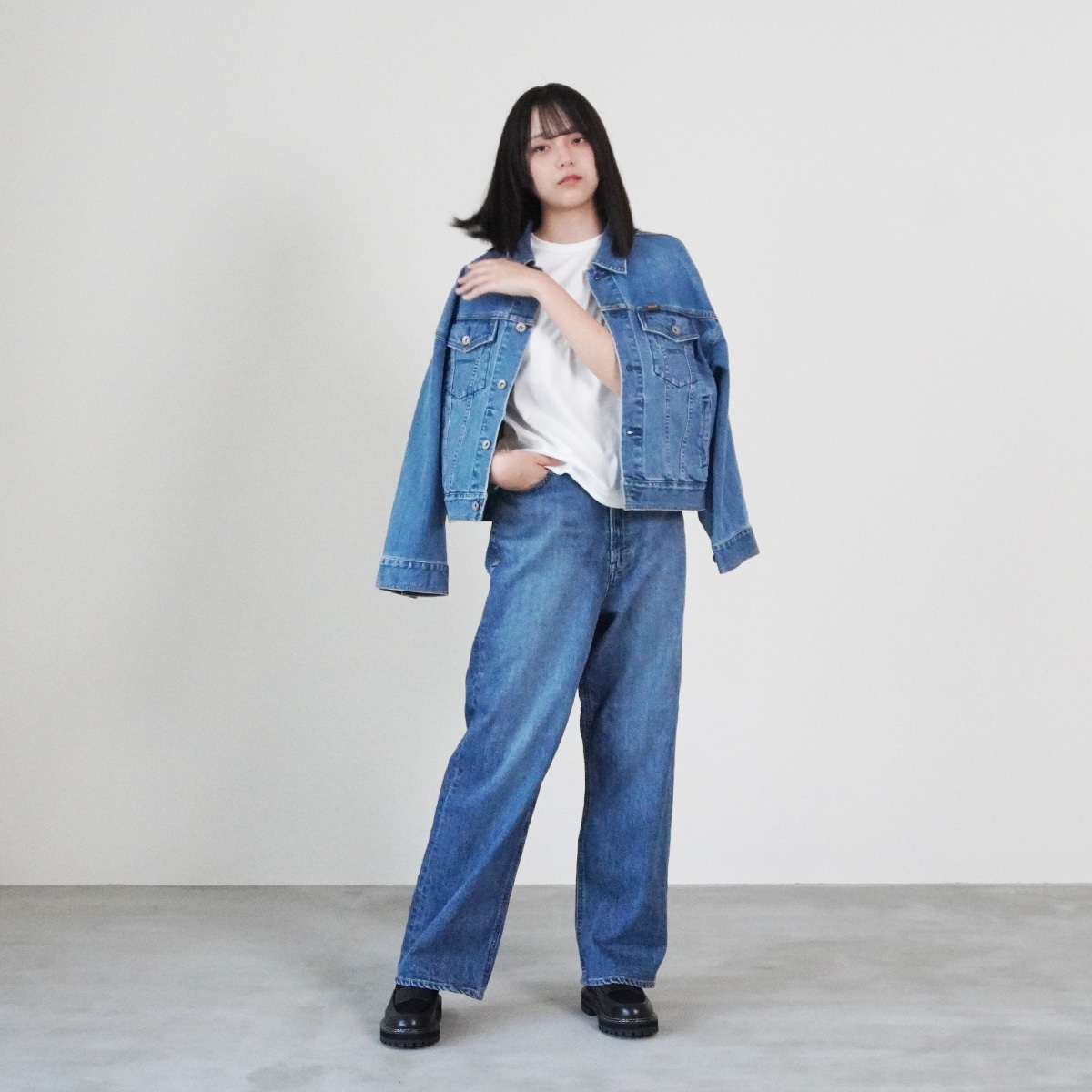 YANUK ヤヌーク】ルーズストレート JOAN | ANNE onlinestore - アンネ