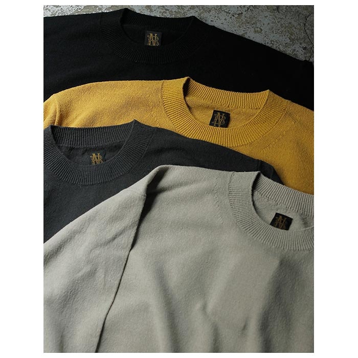 バトナー BATONER シルク クルーネック セーター SILK CREW NECK (BN
