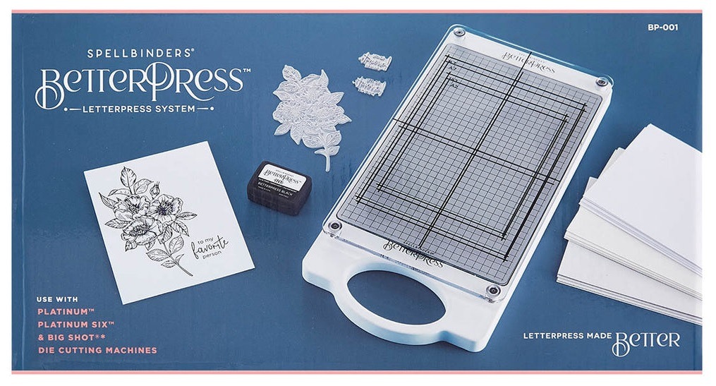 Spellbinders BetterPress - BP-001 Letterpress System