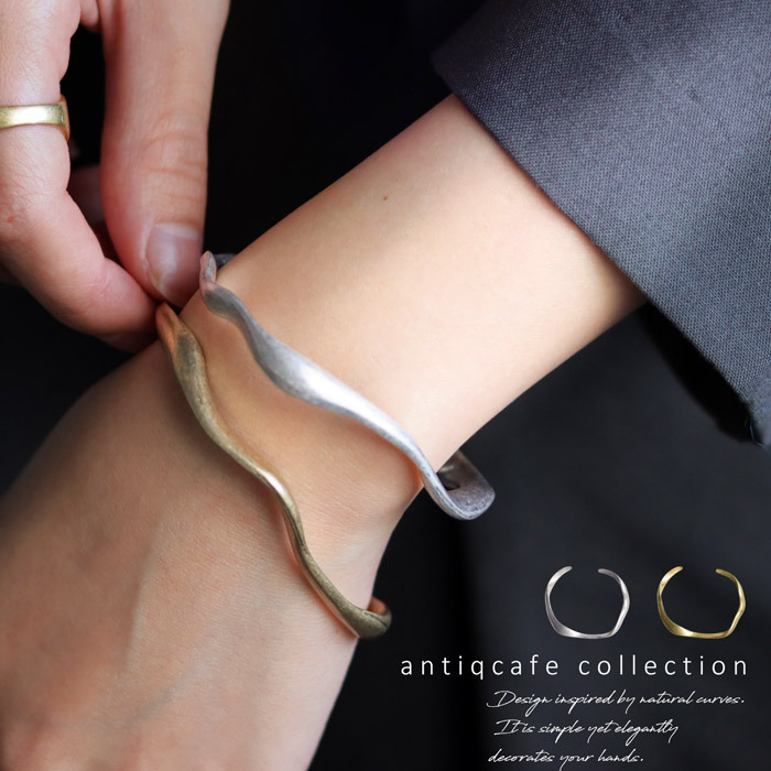 アクセ送料無料 バングル ブレスレット アクセサリー 真鍮 ゴールド