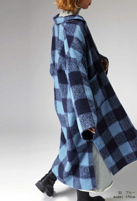 極美品✨GIVENCHY ジバンシィ チェスターコート ダブルブレスト ブルー