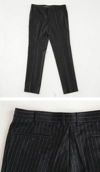 ストライプ柄 スーツ メンズ ジャケット パンツ 上下 送料無料・メール