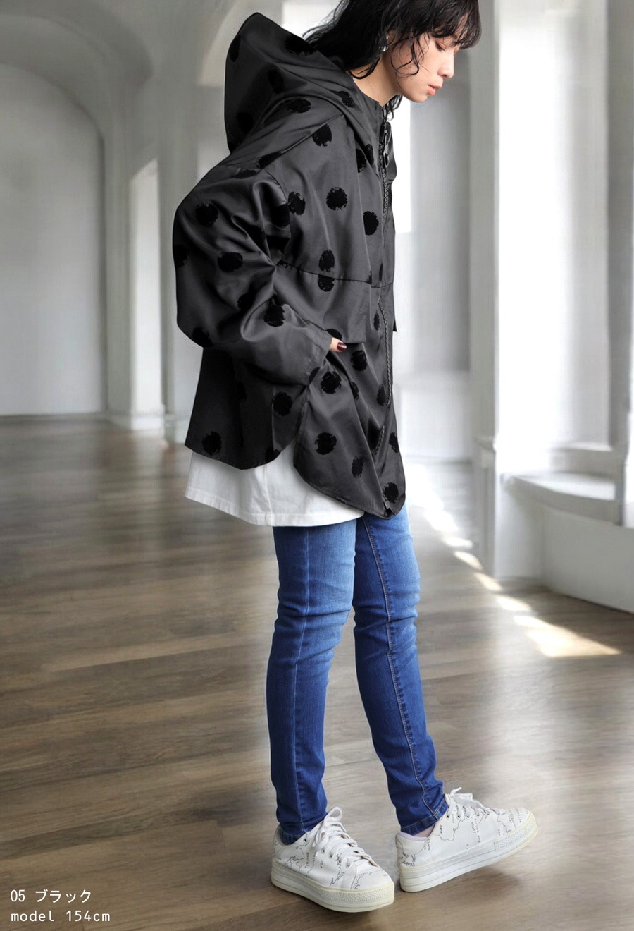 ドットファスナージャケット ジャケット レディース 送料無料・再入荷