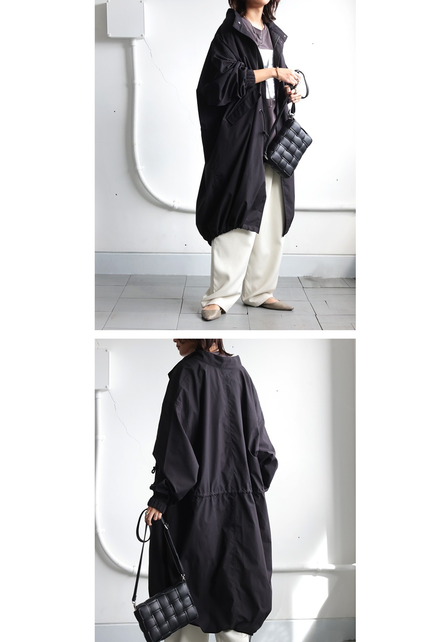 モッズコート コート レディース アウター 長袖 送料無料・メール便