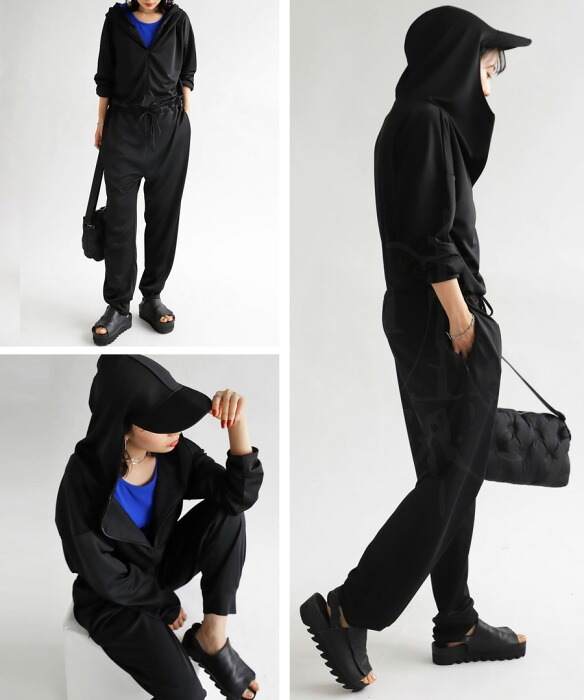 ラッシュガード レディース オールインワン フード付 送料無料・メール