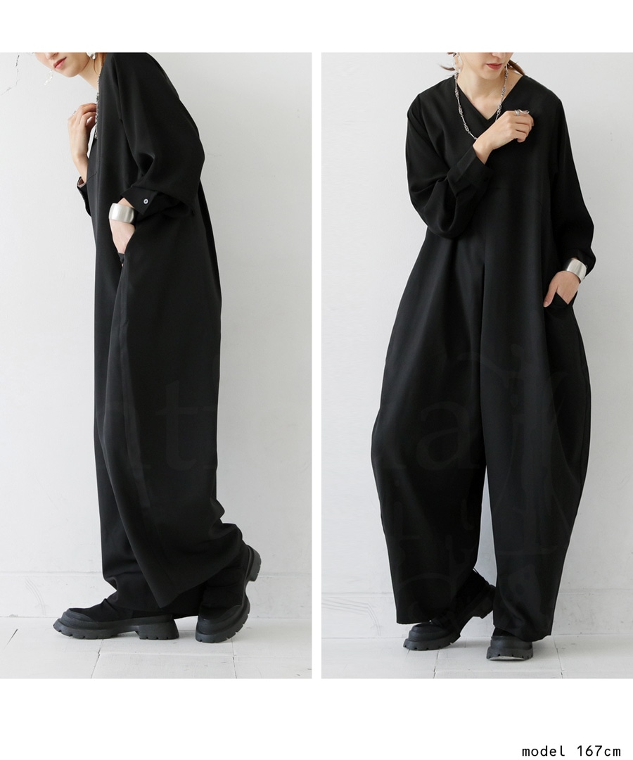 バルーン オールインワン レディース ボトムス 送料無料・メール便不可