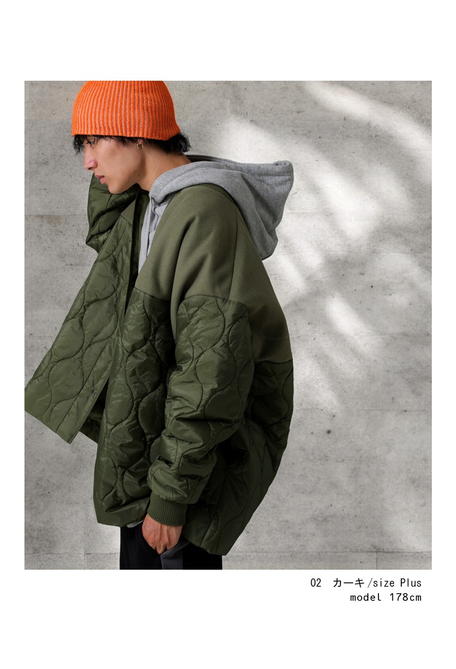 ドッキングアウター コート メンズ アウター 長袖 送料無料・メール便