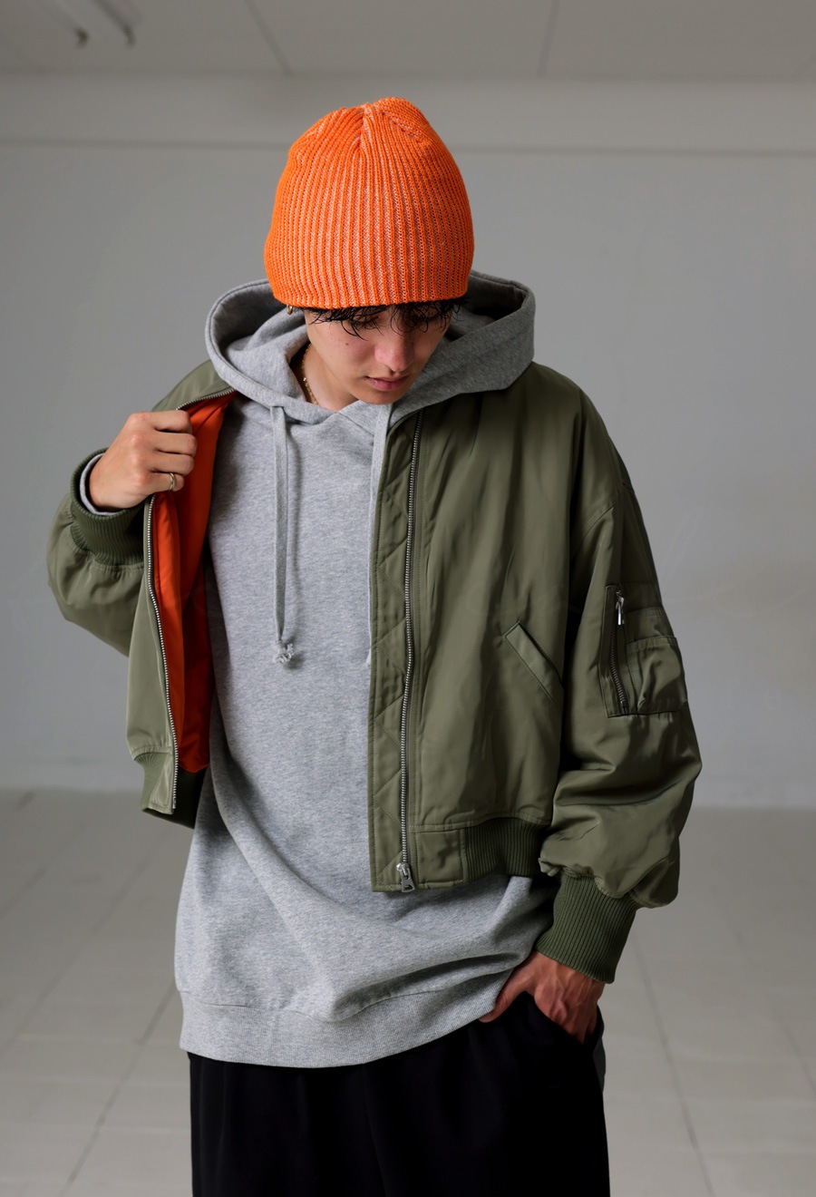 ショートMA-1 MA-1 メンズ アウター 送料無料・メール便不可 | MENS