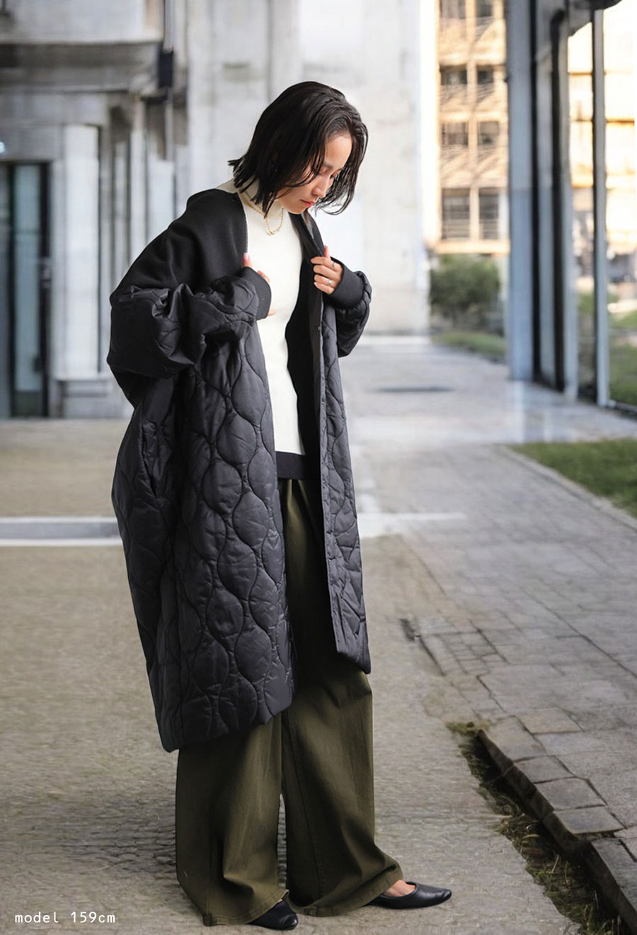 ドッキングコート コート レディース アウター ロング 送料無料