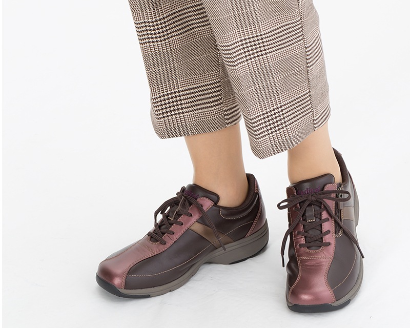 ロングセラー】メディカルウォークLF ダークブラウンコンビ | すべての