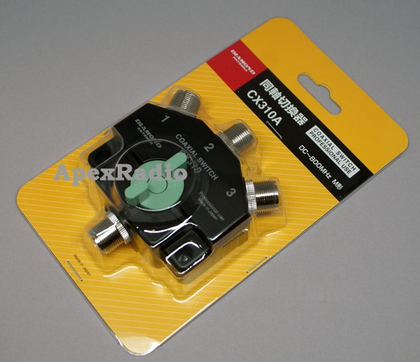 CX310A 同軸切換器（1回路3接点） 第一電波 アマチュア無線 (DIAMOND