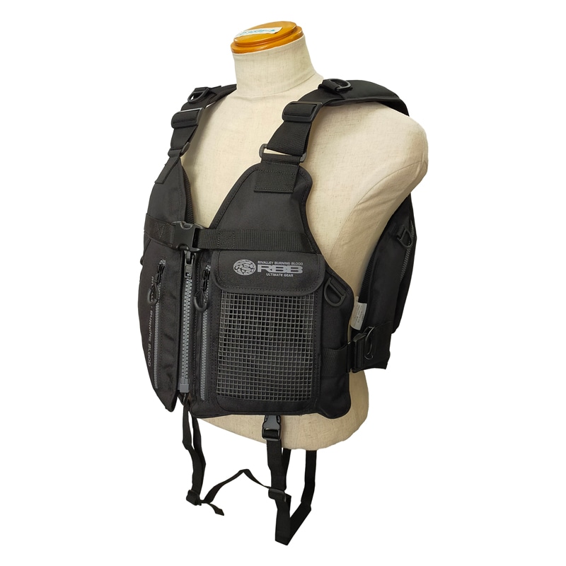 ライフジャケット RBB ロックショアショートベスト 7661 リバレイ 双進