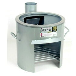 送料無料】1台で1個口 極厚かまど38型煙突取付式 鍋受けリング付 OS