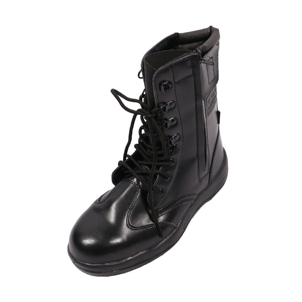 送料無料】ジプロア セーフティ長編みブーツ 半長靴 ファスナー付