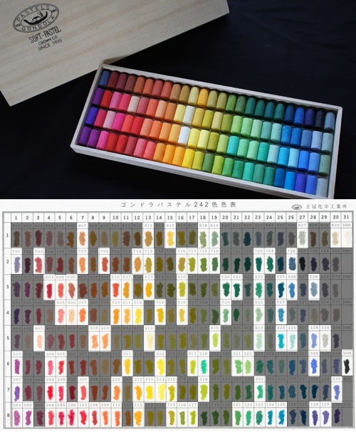 王冠化学工業所 ゴンドラパステル 100色セット 07040100 | アーク