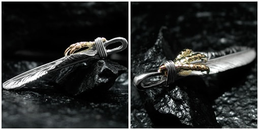 T-117o（40mm） | ペンダントトップ,フェザー | ARIZONA FREEDOM