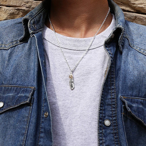 T-117o（40mm） | ペンダントトップ,フェザー | ARIZONA FREEDOM