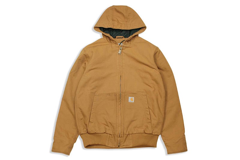 Carhartt WASHED DUCK INSULATED ACTIVE JACKET (104050-BRN:Carhartt