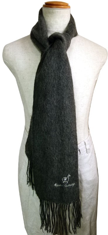 ペルー製Alpaca camargoアルパカマフラー【中古】｜マフラー・ストール