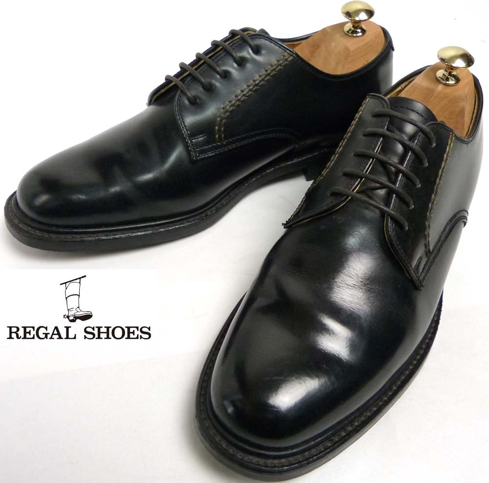 リーガル REGAL 2504 プレーントゥシューズ 25EE(25cm相当)(メンズ