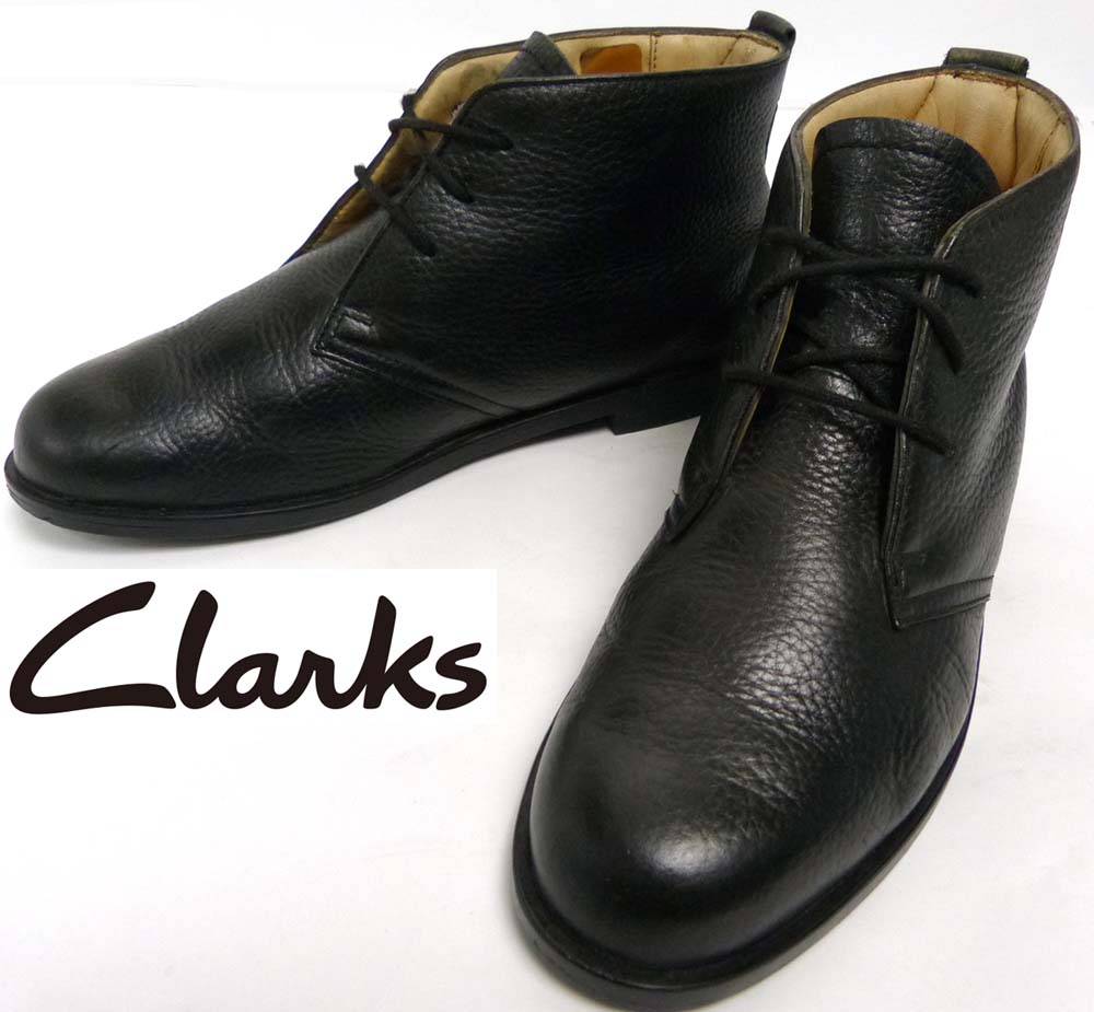 クラークス / Clarks シボ革 チャッカブーツ UK4(22.5-23cm相当