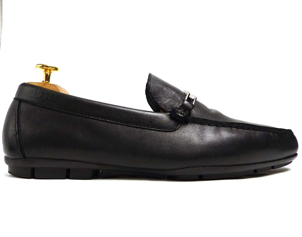 HUGO BOSS / ヒューゴ ボス レザー ビットローファー US8.5(26.5cm相当