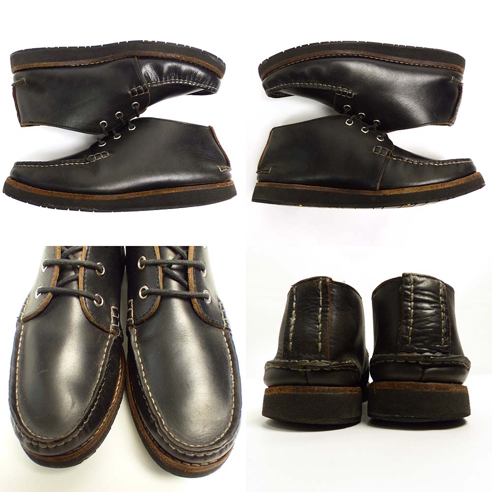 J&W DAWSON モカシン チャッカ ブーツ US8( 26cm相当)( VIBRAMソール