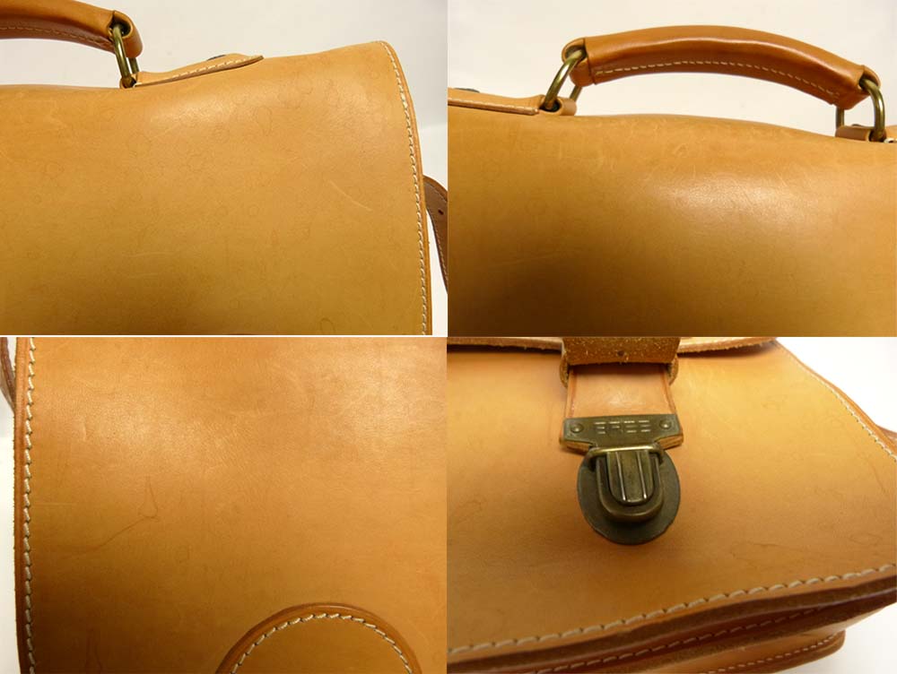 BREE / ブリー ヌメ革 2WAY フラップ ショルダー ビジネス バッグ