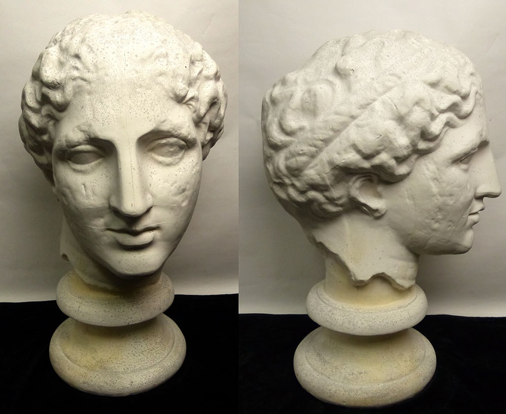 石膏像 / パルテノン首像 / ラボルトの東部 / 虹の神イリス /デッサン