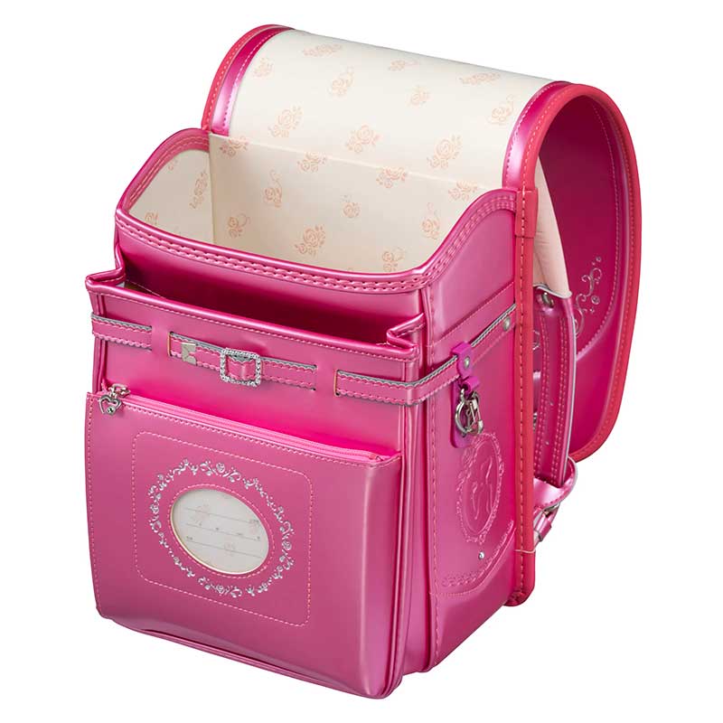 フィットちゃんランドセルリノル(パールピンク×ホットピンク)安ピカッ