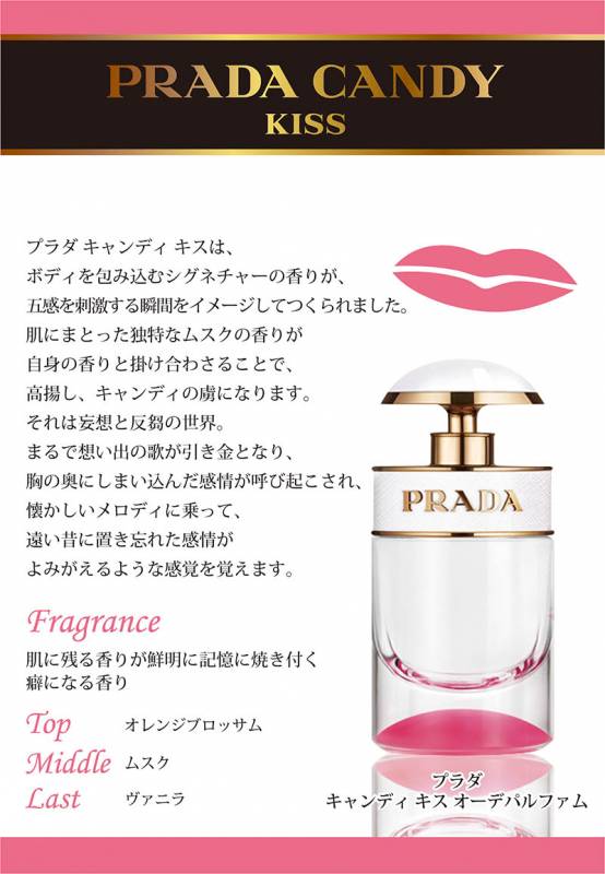 プラダ】 キャンディ キス EDP-SP 50ml PRADA CANDY KISS【ギフト