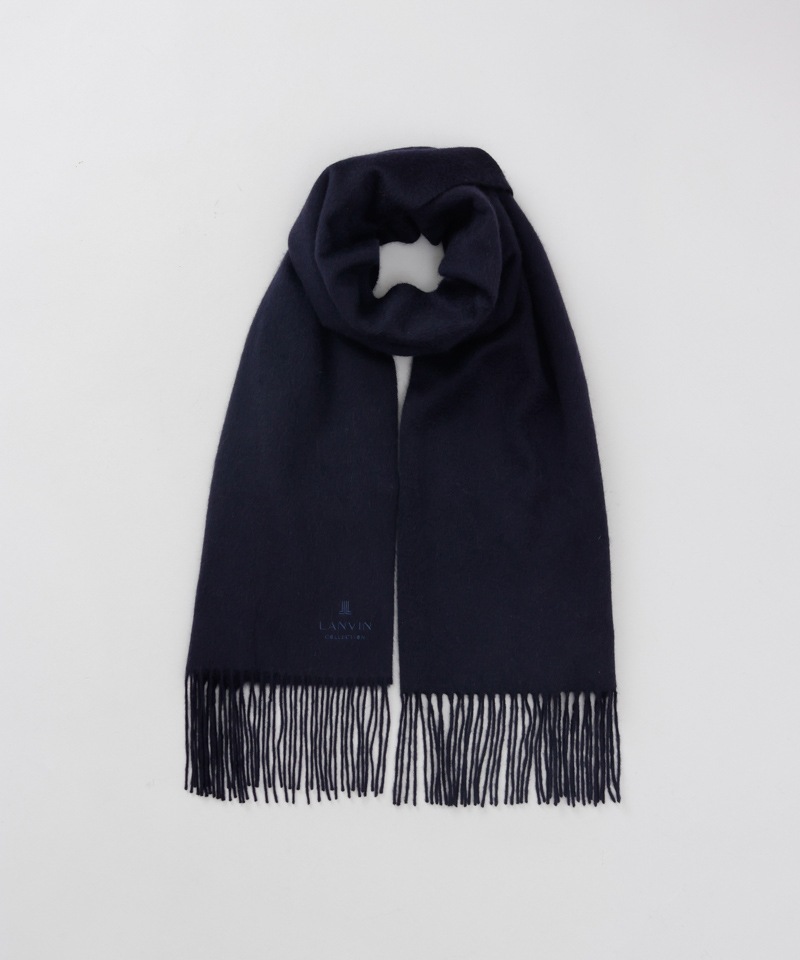LANVIN COLLECTION（ランバン コレクション） 】 カシミヤ 無地セミ