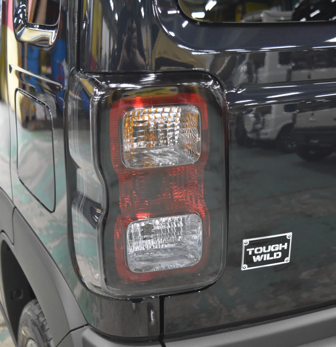 ハスラー（MR92/MR52）用】テールランプカバー ライトスモークタイプ