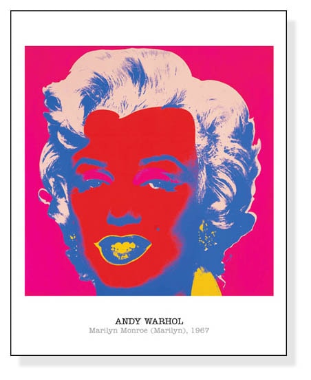 マリリンモンロー 1967年（アンディ ウォーホル） ポスター販売のアズ