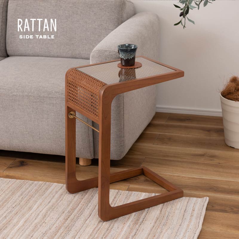 ラタン サイドテーブル｜B-COMPANY公式オンラインショップ