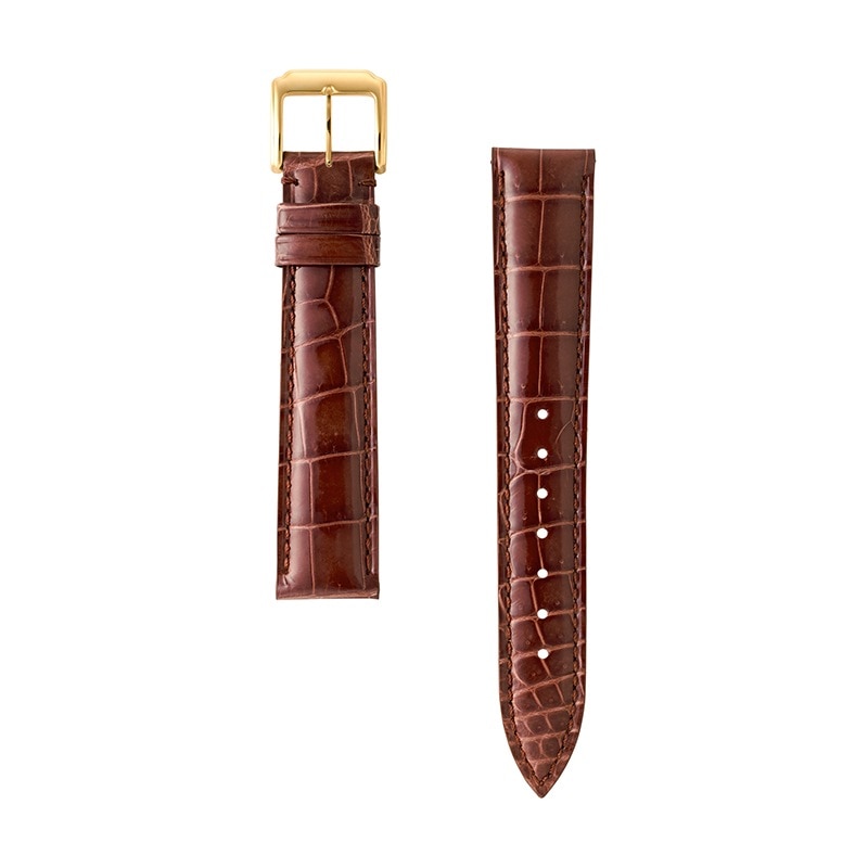 時計バンド クロコダイル グリーン ZWB008M | 時計バンド | バンビ公式