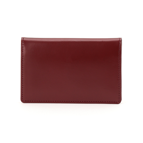 さとり 名刺入れ 松阪レザー 葡萄（ワイン） HCK14E-Z | 革小物