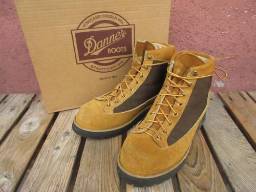 美USED ダナー バンクーバー 90年代 黒プリントタグ USA製 8ハーフEE