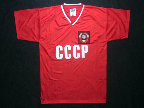 ソビエト連邦代表 1986 ホーム 半袖 ユニフォーム 復刻モデル/1986