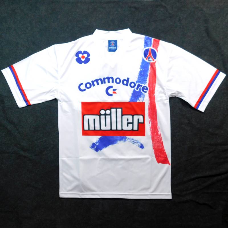 パリサンジェルマン 1991 ホーム 半袖 ユニフォーム 復刻モデル