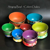 シンギングボウル／フルムーンボウル【φ17cm・セブンメタル】【A