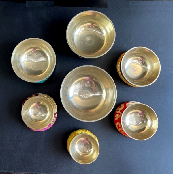 シンギングボール 7個セット【7メタル】【サンタ・ラトナ・シャキア