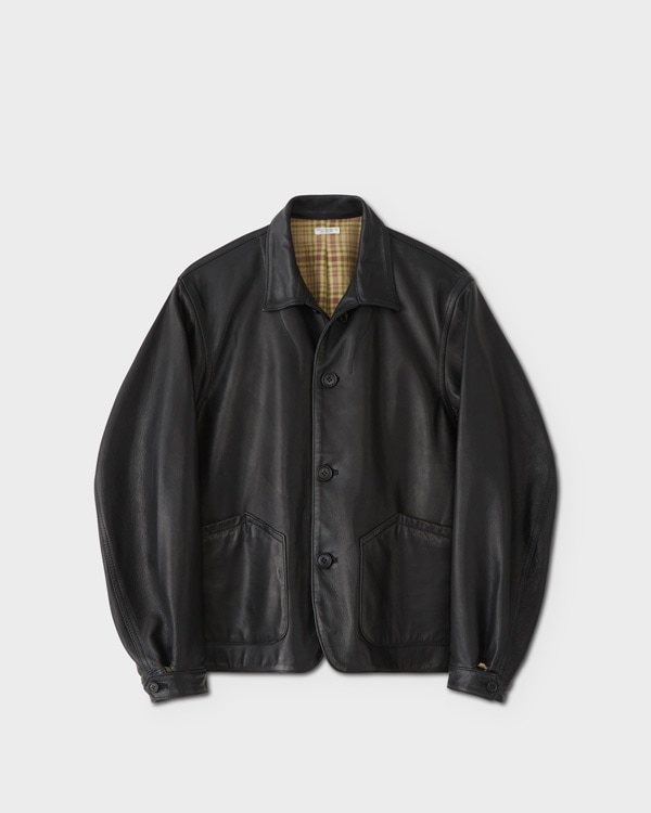 PHIGVEL フィグベル｜LEATHER FIELD JACKET レザーフィールド