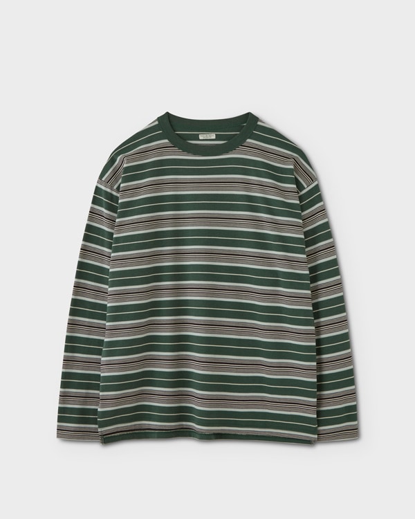 PHIGVEL フィグベル｜BORDER LS TOP ボーダーロングスリーブトップ